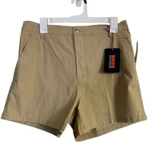 Bass Outdoor Women's Everywhere Short Cotton Irish Cream Mid Rise Stretch New